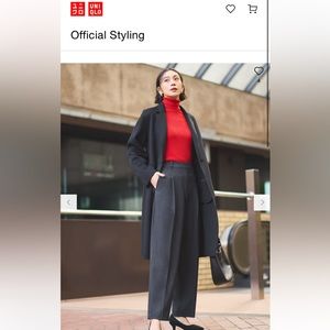 UNIQLO long wool coat